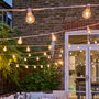 In Or Outdoor Festoon Lights In Pink, Teal Or Yellow, thumbnail 6 of 7