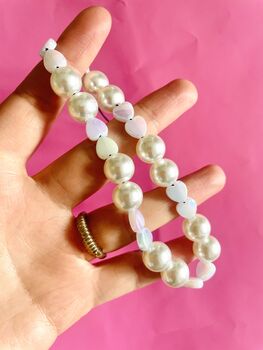 Pearl Beads Mobile Phone Charm Strap, 4 of 6