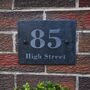 Personalised House Number Slate Sign, thumbnail 1 of 3