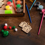 Personalised Christmas Craft Decoration Kit, thumbnail 6 of 7