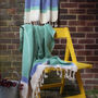 Personalised Soft Cotton Throw, Cotton Anniversary Gift, thumbnail 9 of 11