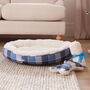 Personalised Plaid Pet Bed, thumbnail 1 of 7