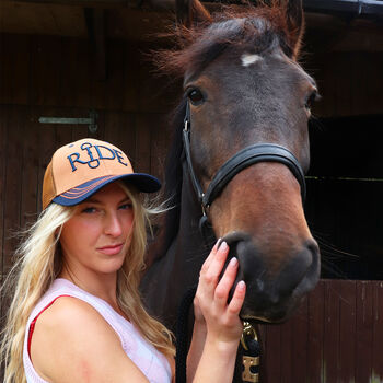 Equestrian Baseball Cap For Horse Riders, 6 of 11
