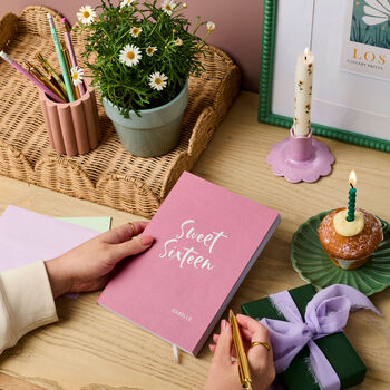 Personalised 16th Birthday Gift Notebook, 3 of 7