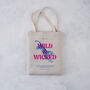 Wild And Wicked Bronte Tote Bag, thumbnail 4 of 5