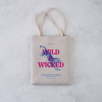 Wild And Wicked Bronte Tote Bag, 4 of 5