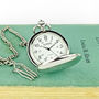 Personalised Pocket Watch With Engraved Message, thumbnail 2 of 3