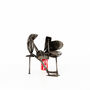 Small Frog Pianist Piano Metal Sculpture, thumbnail 8 of 9