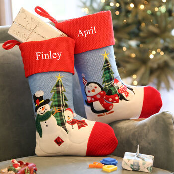 Personalised Christmas Character Stockings, 4 of 10