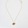 Cosy Hedgehog Charm Necklace, thumbnail 5 of 9