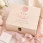 Personalised Baby Girl Keepsake Box, thumbnail 3 of 4