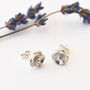 Poppy Flower Earrings, thumbnail 2 of 9