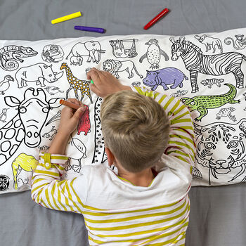 Colour In Pillowcase Christmas, 3 of 6