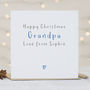 Grandparents Personalised Christmas Card, thumbnail 2 of 4