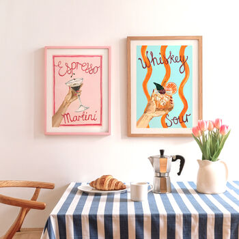 Whiskey Sour Cocktail Art Print, 4 of 10
