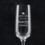 Personalised Graduation Champagne Flute, thumbnail 2 of 6