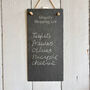 Personalised Hanging Slate, thumbnail 1 of 2