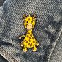 Giraffe Enamel Pin Badge, thumbnail 1 of 2