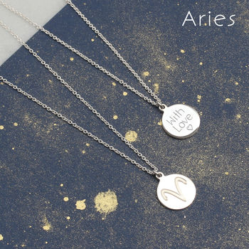 Sterling Silver Personalised Zodiac Necklace, 5 of 12