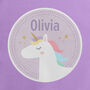 Personalised Unicorn Design Kids Everyday Backpack, thumbnail 3 of 9