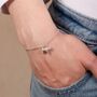Personalised 3D Cockapoo Silver Chain Bracelet, thumbnail 1 of 8