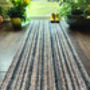 My Mat Washable Cotton Mat My Ribbon Grey, thumbnail 7 of 10