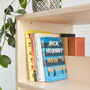 Tall Double Sided Plywood Bookcase Shelving Unit, thumbnail 2 of 6