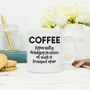 Coffee Lovers Mug. 'Drinking … At Work', thumbnail 3 of 4