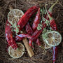 Dried Chilli Lime Wall Art Frame, thumbnail 5 of 6