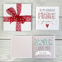 Personalised Fiance Valentine Book Card, thumbnail 1 of 5