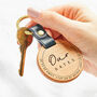 Personalised Dates To Remember Keyring, thumbnail 2 of 4