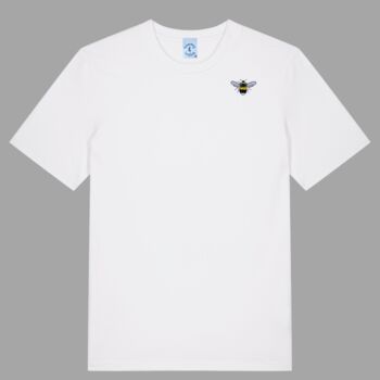 Organic Cotton Embroidered Bee T Shirt, 4 of 6