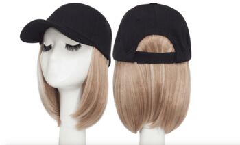 Baseball Cap With Hair Wig, 4 of 4