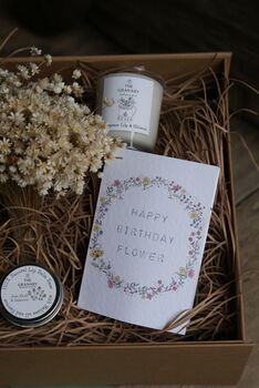 'Birthday' Posy Gift Box, 3 of 10