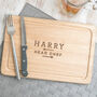 Personalised 'Head Chef' Mens Chopping Board, thumbnail 1 of 9