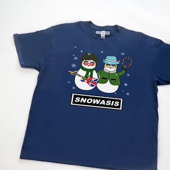 Mens Christmas Oasis T Shirt, 2 of 3