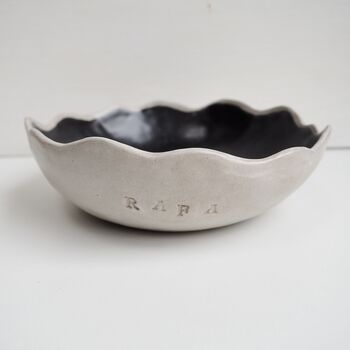 Handmade Ceramic Personalised Custom Name Pet Food Bowl, 9 of 12