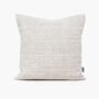 Striped Natural Beige Linen Pillow Cover, thumbnail 4 of 11