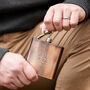 Personalised Age Hipflask Mens Milestone Birthday Gifts, thumbnail 3 of 4