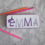 Children's Personalised Name Pencil Case Pink, thumbnail 4 of 8