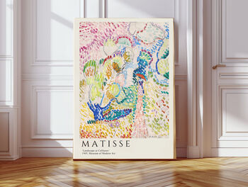 Matisse Set Of Two Pastel Landscape Art Prints, 3 of 4