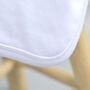 Christening White Blanket With Silver Cross, thumbnail 4 of 7