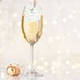 Personalised Floral Bow Design Edible Drink Toppers, thumbnail 2 of 4