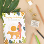 Wild Woman Empowering 'Happy Birthday' Card, thumbnail 4 of 4