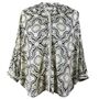 Black, White And Gold Arabesque Print Button Down Shirt, thumbnail 4 of 4