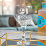 Personalised Birthday Gin Glass With Name And Age, thumbnail 7 of 9
