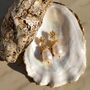 Gold Baroque Pearl Earrings Lyra, thumbnail 1 of 7