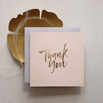 Thank You Cards Pack Of Five, 2 of 6