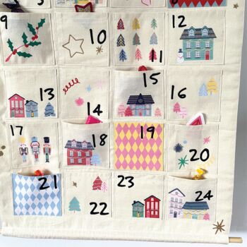 Handmade Personalisable Christmas Advent Calendar, 4 of 4