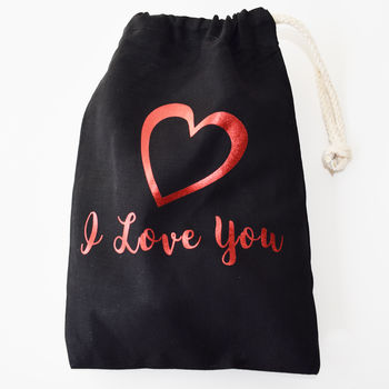 Personalised, I Love You, Couples Anniversary Pants, 2 of 6